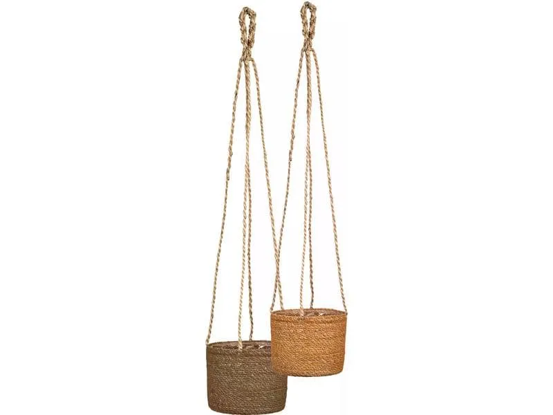 scheurich Blumenampel mit Folie 17 x 15 cm, Braun scheurich Blumenampel mit Folie 17 x 15 cm, Braun