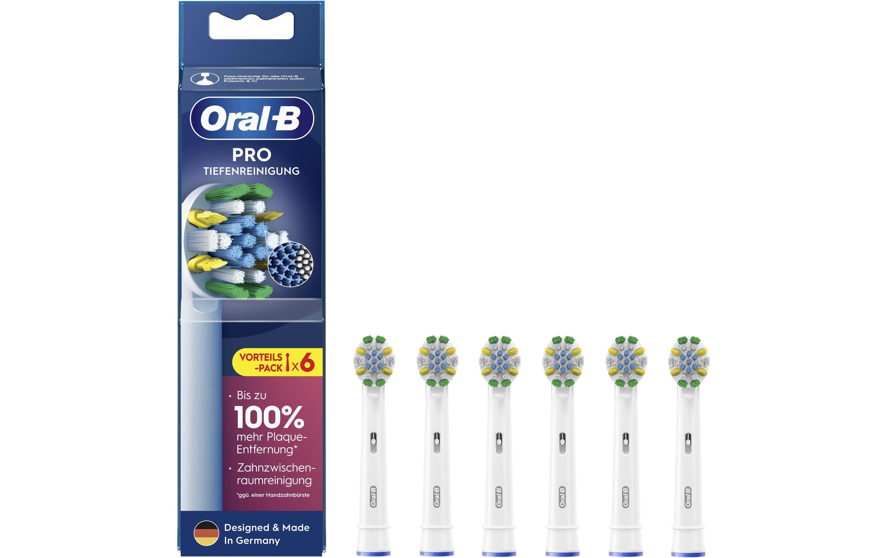 Oral-B Zahnbürstenkopf Pro Tiefenreinigung 1 Stück, Weiss