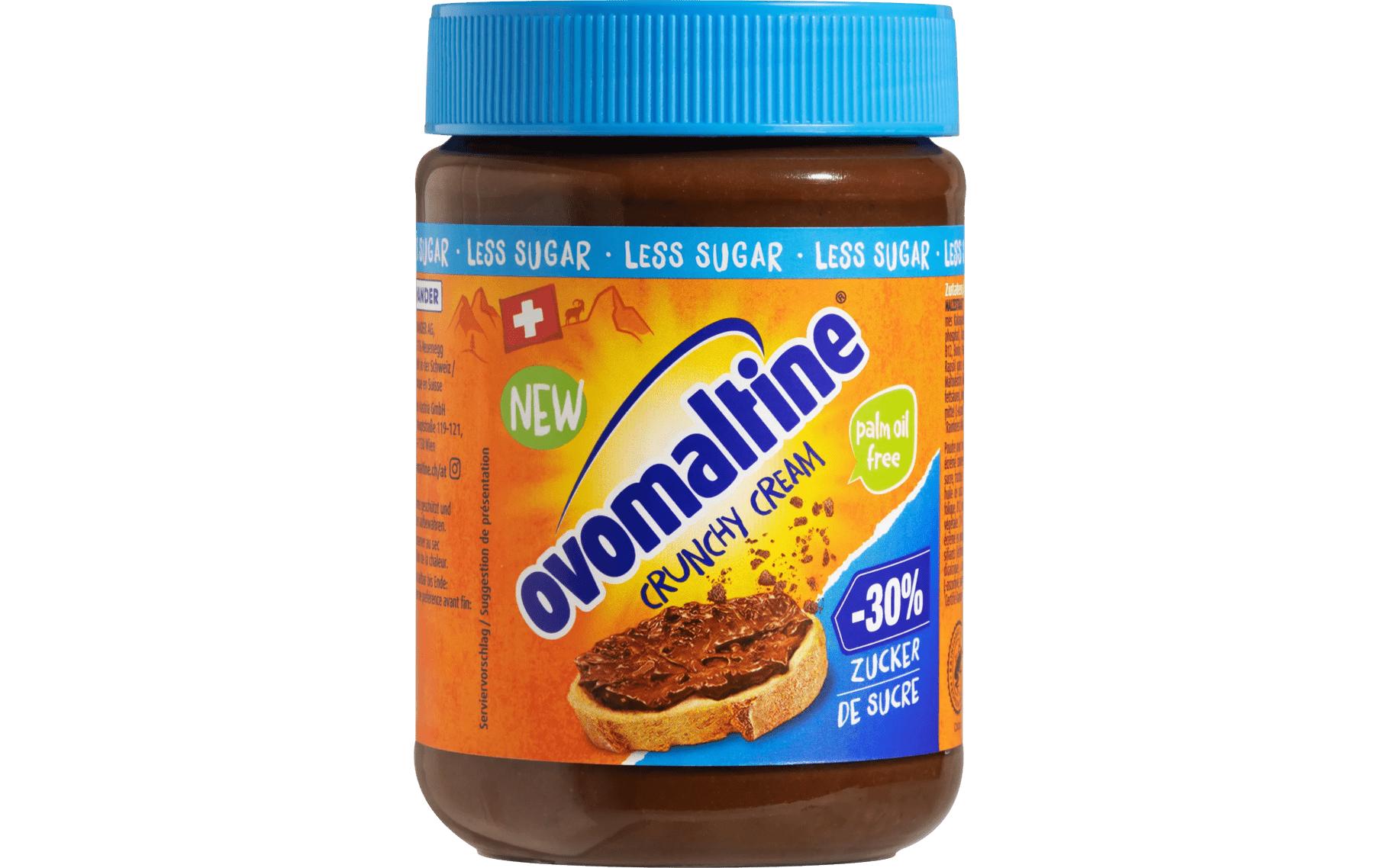 Ovomaltine Crunchy Cream Less Sugar 380 g