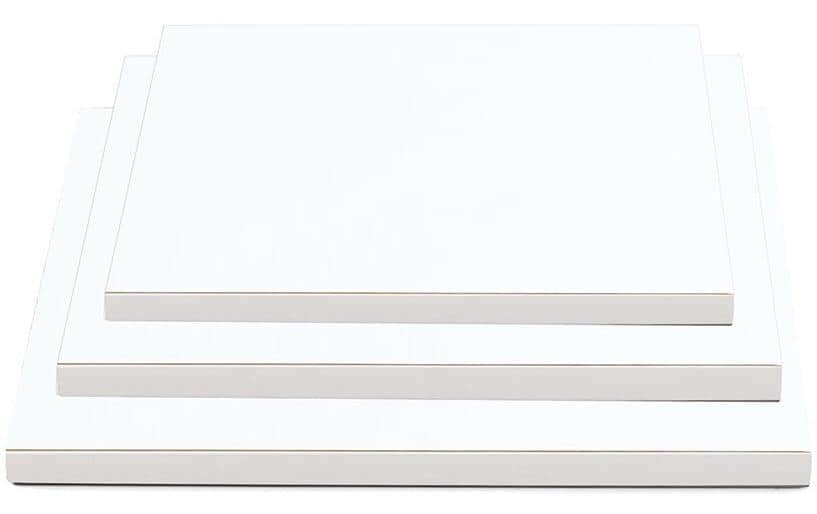 Decora Tortenplatte 30 x 30 cm, Weiss