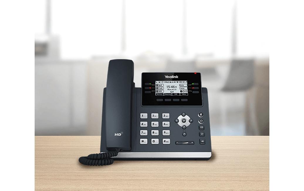 Yealink Tischtelefon SIP-T42U Grau