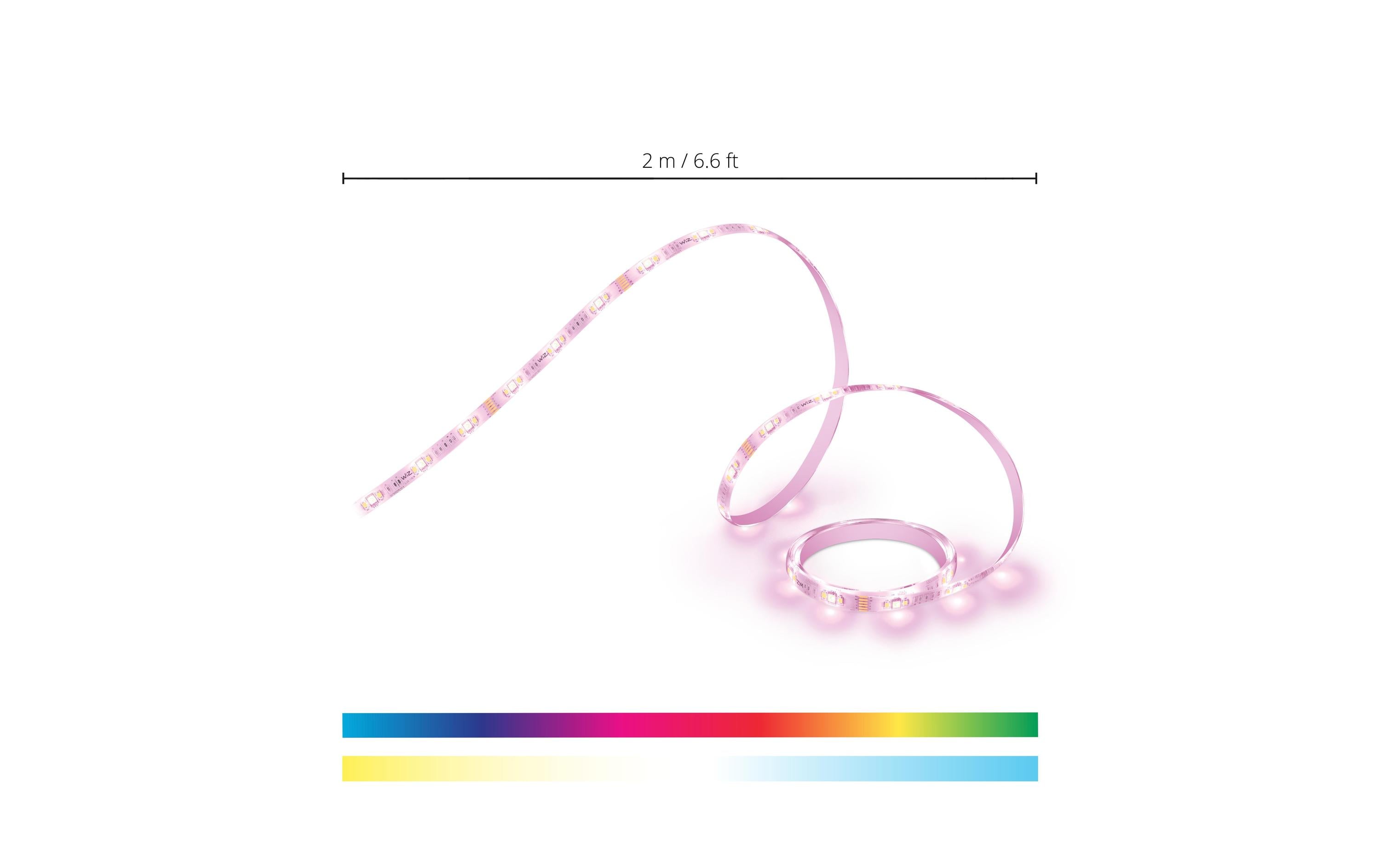 WiZ LED Stripe 20W 2m Tunable White & Color Einzelpack WiZ LED Stripe 20W 2m Tunable White & Color Einzelpack