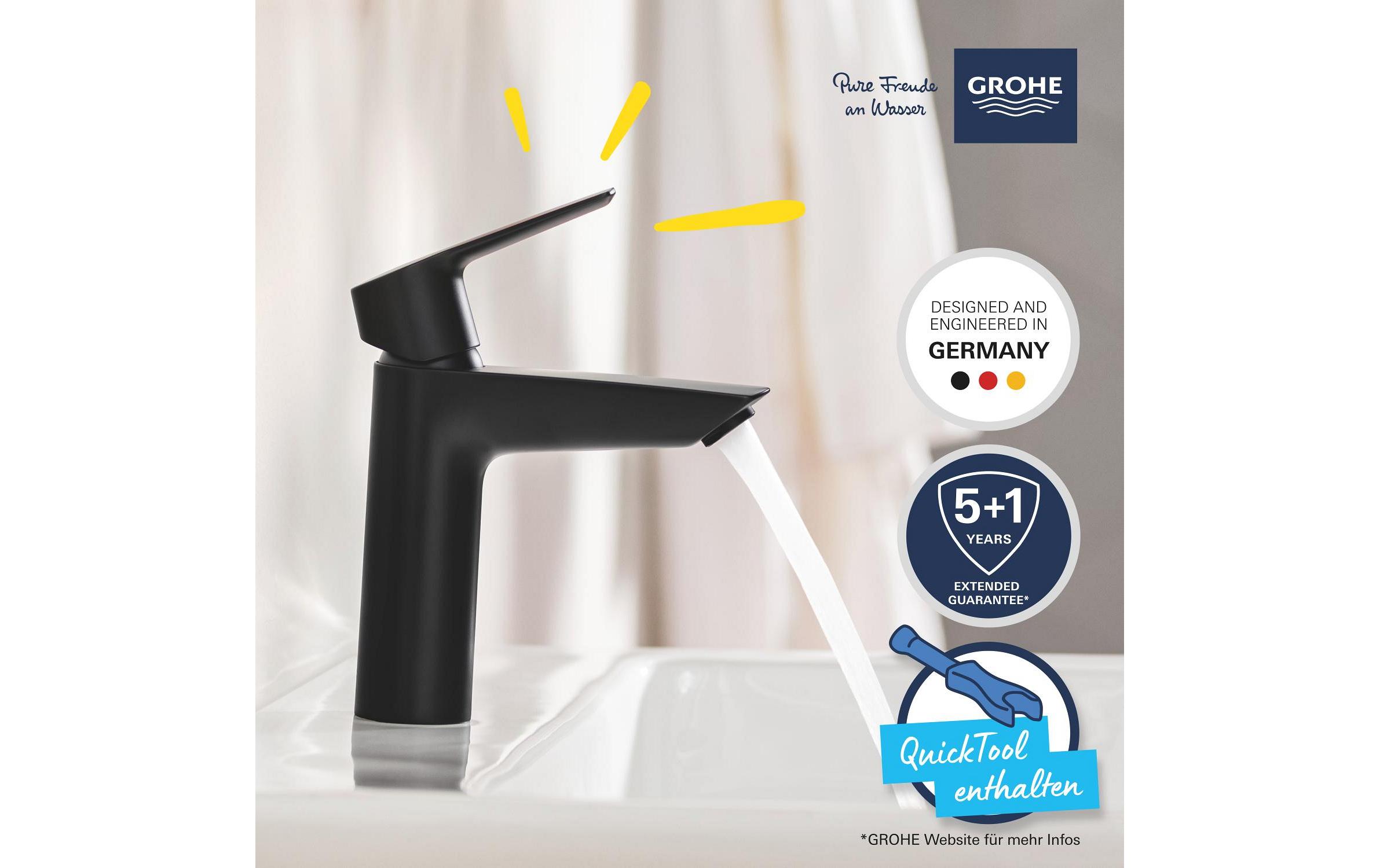 GROHE Lavaboarmatur Start M-Size Mattschwarz