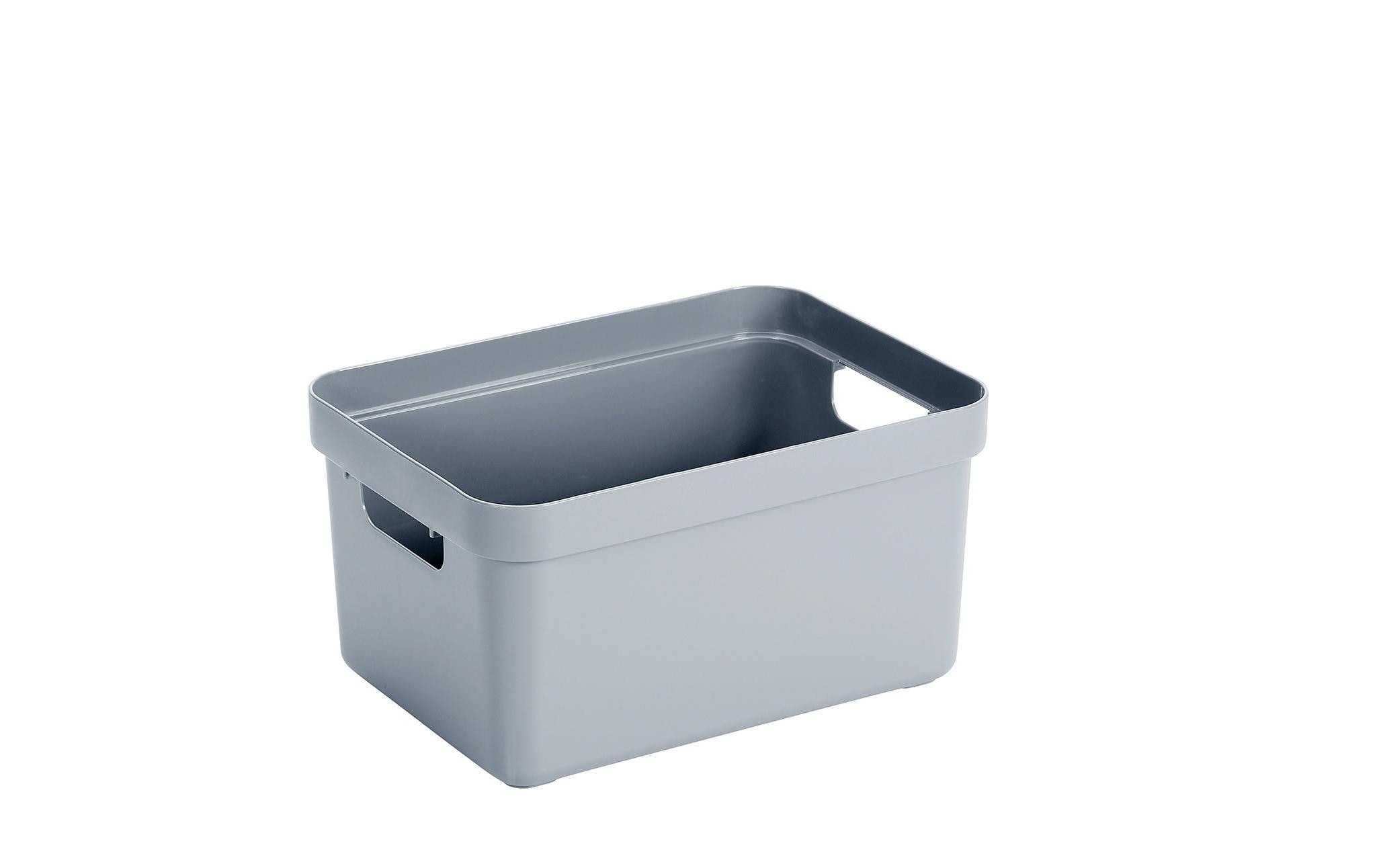 Sigma Home Aufbewahrungsbox 5 l Blau/Grau