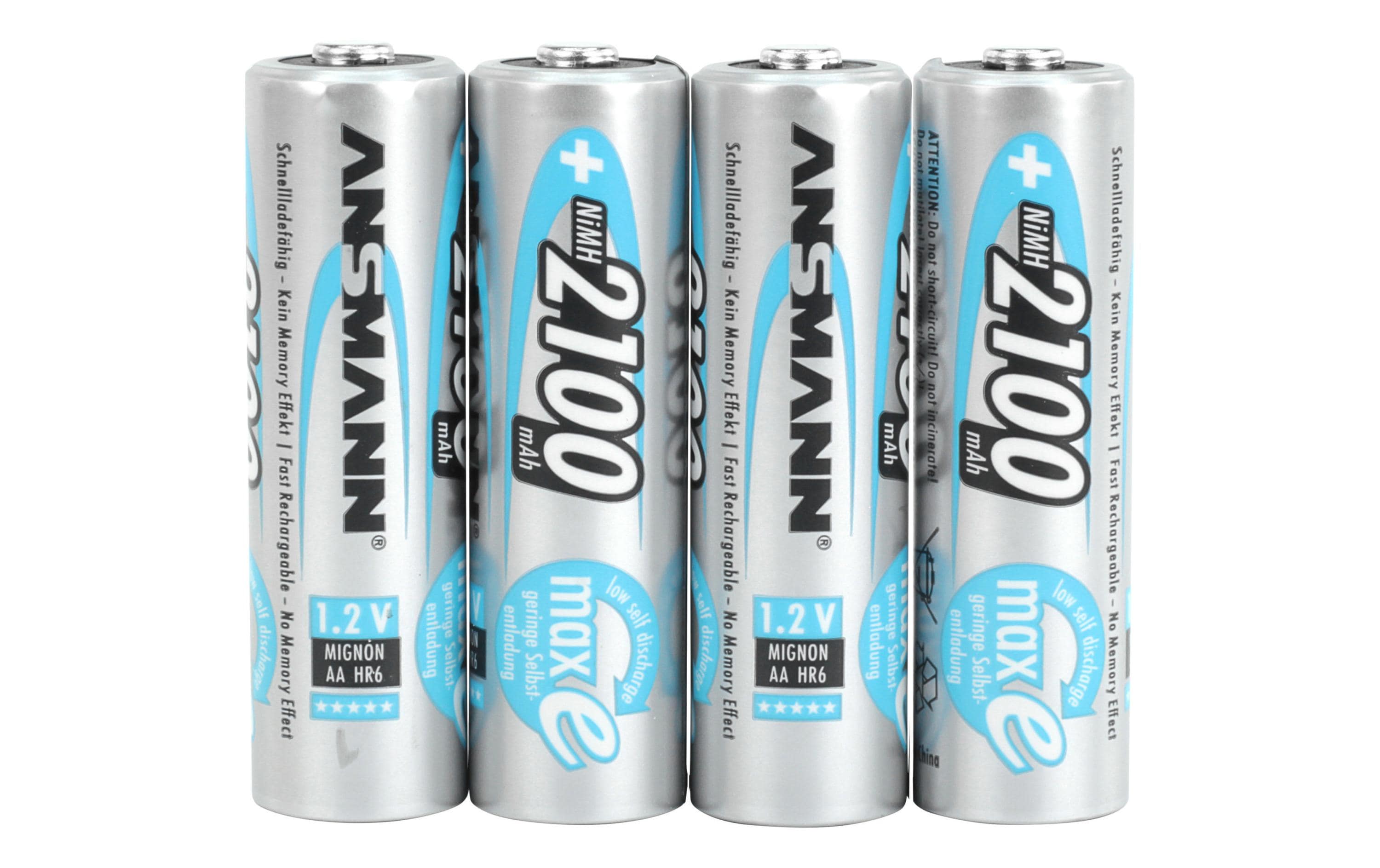 Ansmann Akku 4x AA 2100 mAh