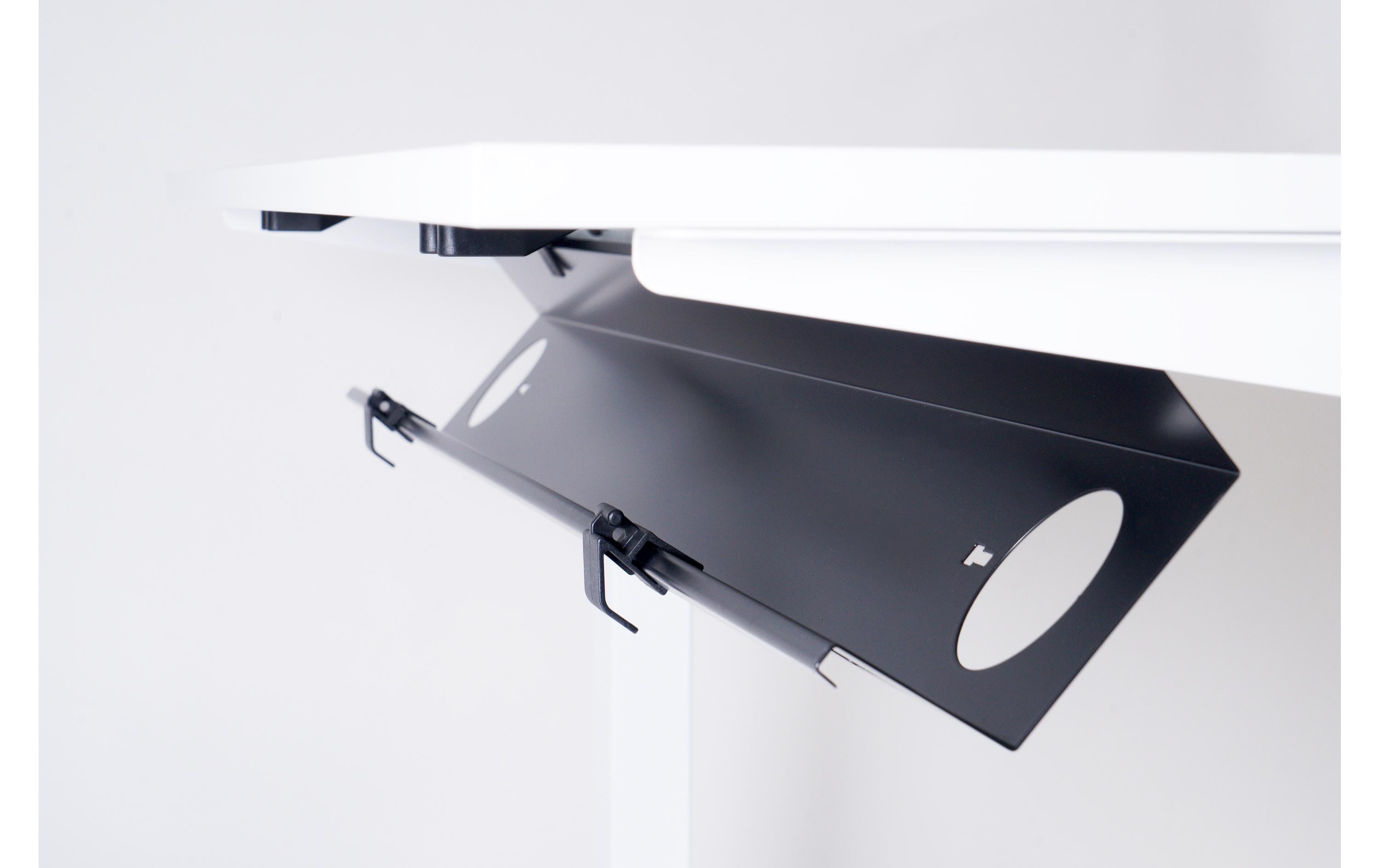 Actiforce Kabelwanne Click Schwarz