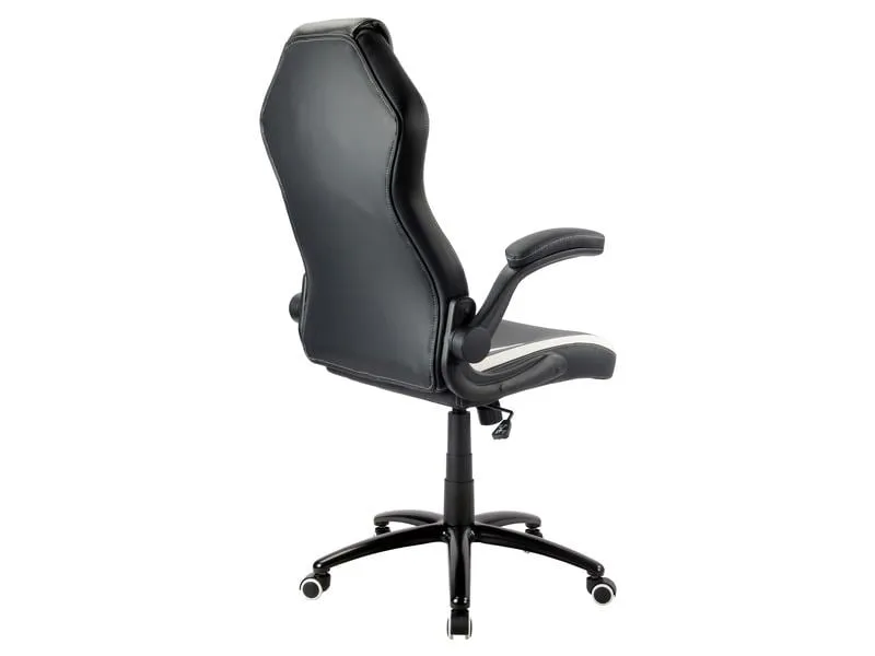 Racing Chairs Gaming-Stuhl CL-RC-BW-2 Schwarz/Weiss Racing Chairs Gaming-Stuhl CL-RC-BW-2 Schwarz/Weiss