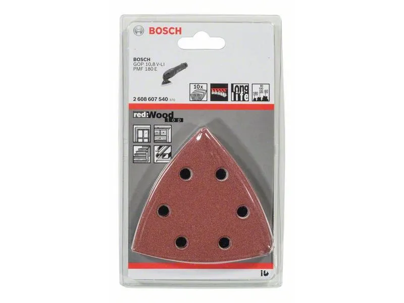 Bosch Professional Schleifblatt-Set C430, Holz, 10er-Pack, 93 mm Bosch Professional Schleifblatt-Set C430, Holz, 10er-Pack, 93 mm