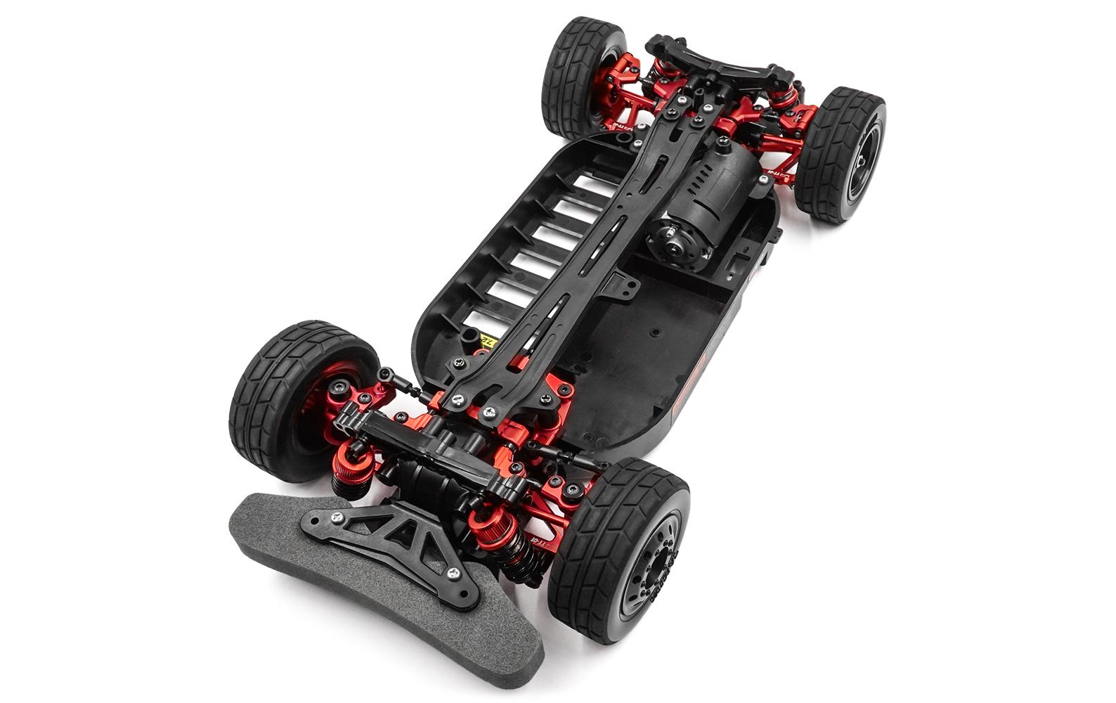 Yeah Racing Rapid Performance Conversion Kit Rot , TT-01E Yeah Racing Rapid Performance Conversion Kit Rot , TT-01E