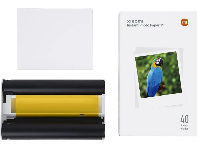 Xiaomi Fotodrucker Instant Photo Printer 1S Set Weiss