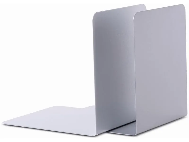 Maul Buchstützen-Set 2 Stück, Silber Maul Buchstützen-Set 2 Stück, Silber