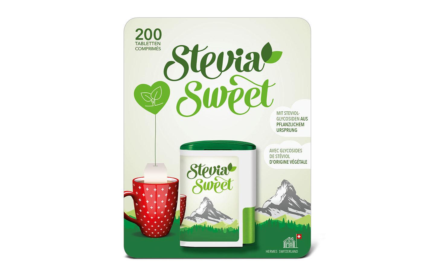 SteviaSweet Süssstoff Stevia Sweet 200 Stück SteviaSweet Süssstoff Stevia Sweet 200 Stück