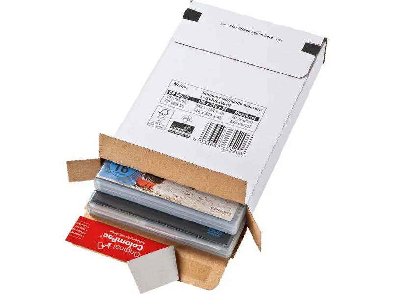 Antalis Versandkarton Kurierpaket 244 x 344 x 45 mm Weiss Antalis Versandkarton Kurierpaket 244 x 344 x 45 mm Weiss