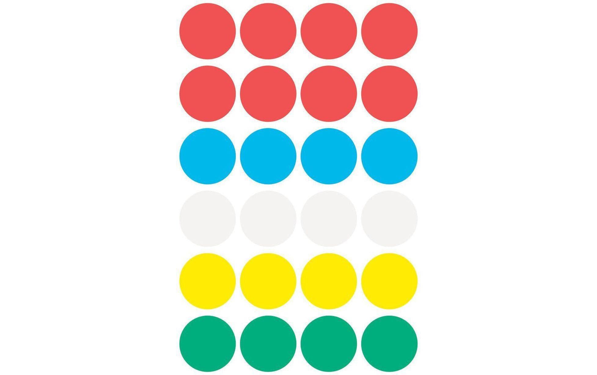 Avery Zweckform Klebepunkte 18 mm Mehrfarbig