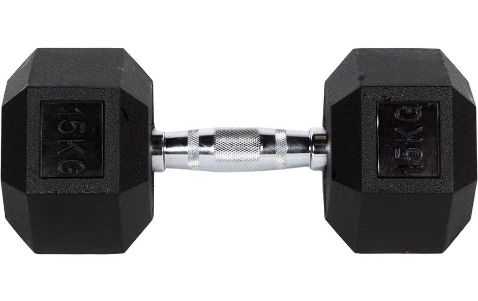Fitcom Hex Dumbbell 15 kg