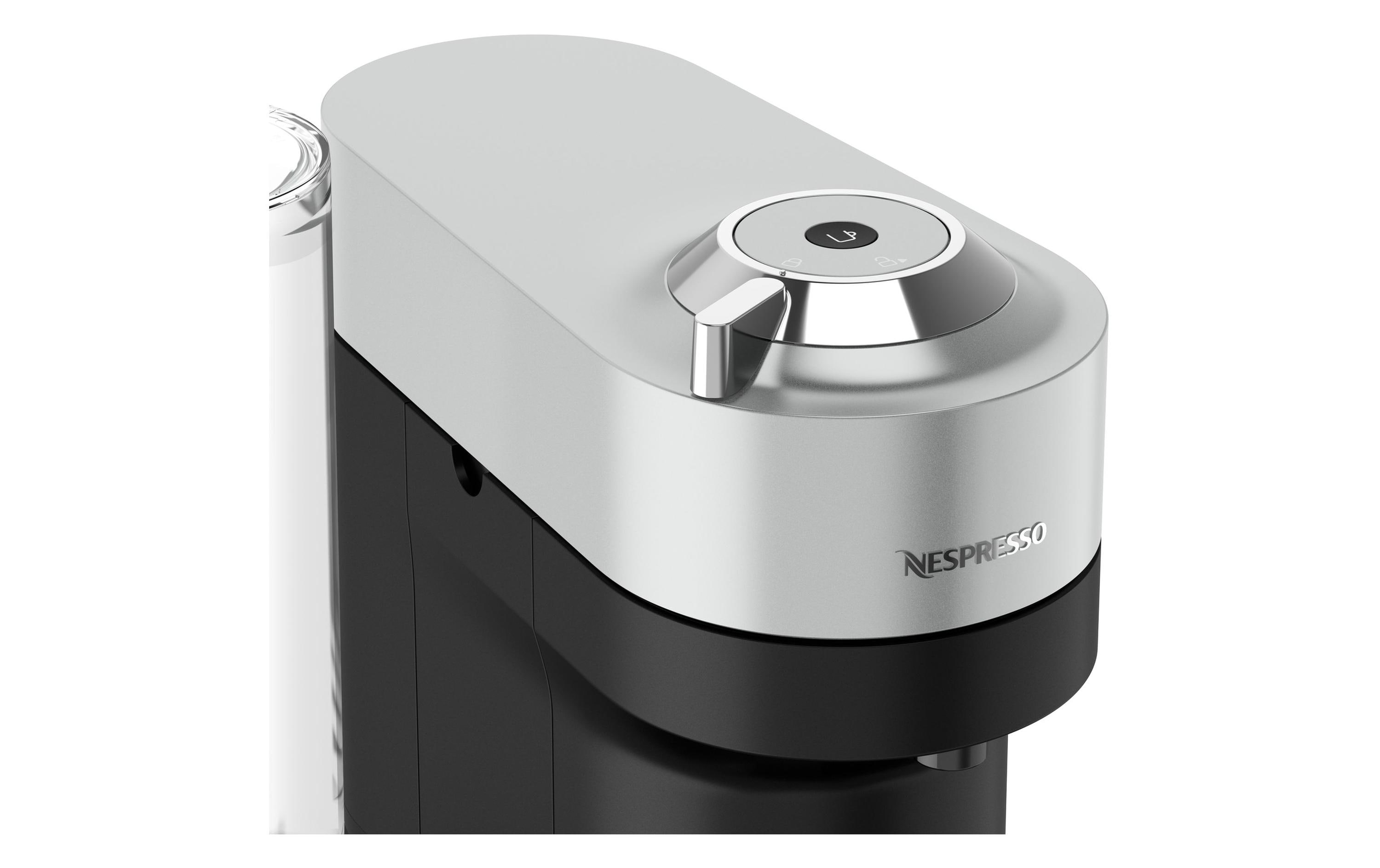 De'Longhi Kaffeemaschine Nespresso Vertuo Pop+ Silber