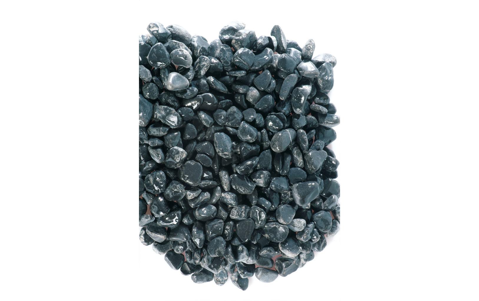 Ambiance Dekosteine Nero Ebano, 3-8 mm, Blau