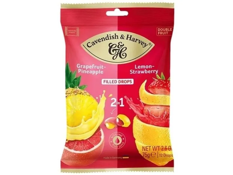 Cavendish & Harvey Fruchtbonbons 75 g Cavendish & Harvey Fruchtbonbons 75 g