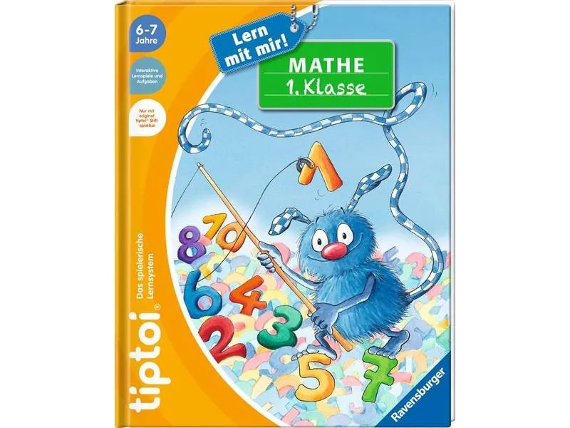 tiptoi Lernbuch Lern mit mir! Mathe 1. Klasse tiptoi Lernbuch Lern mit mir! Mathe 1. Klasse