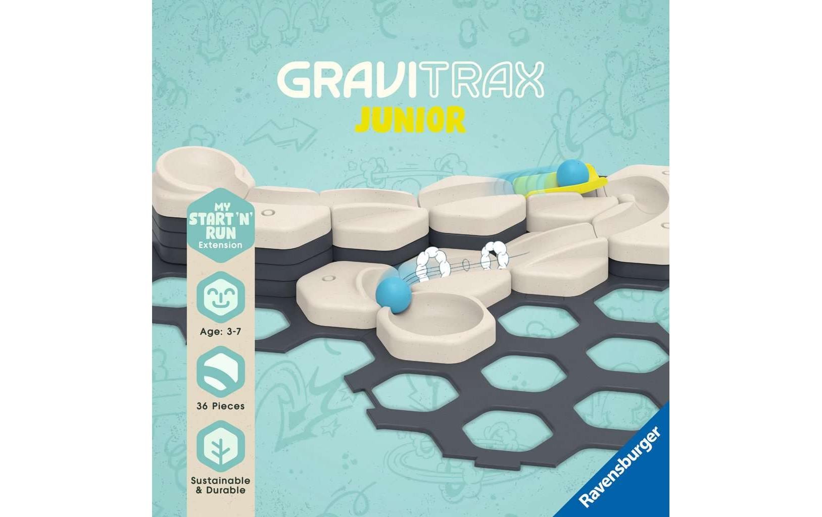Ravensburger Kugelbahn GraviTrax Junior Starter-Set S Start and Run