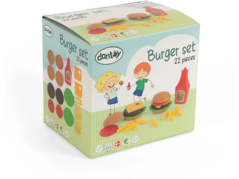 dantoy BURGER-SET IN GESCHENKBOX dantoy BURGER-SET IN GESCHENKBOX