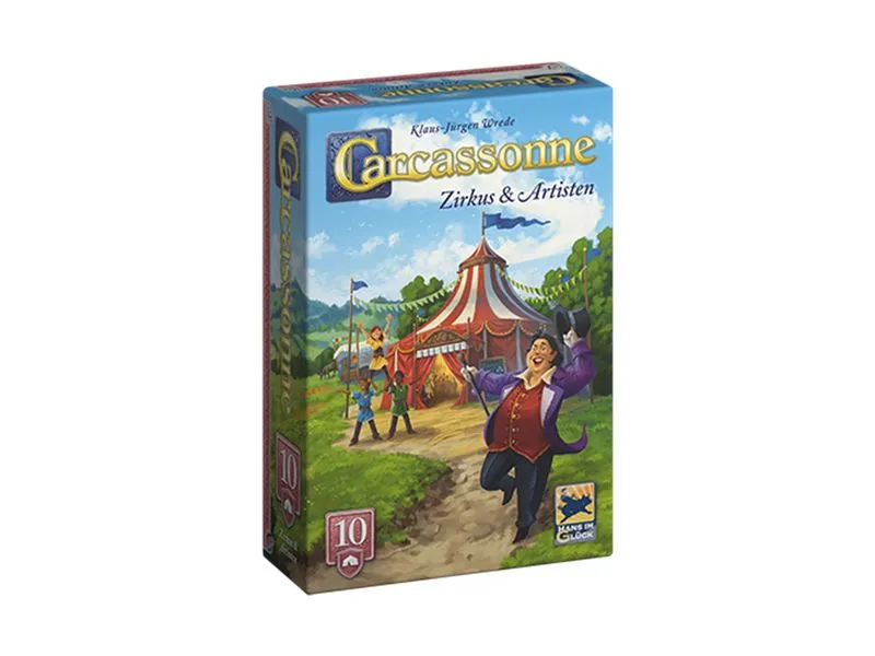 Hans im Glück Familienspiel Carcassonne Zirkus und Artisten (d)