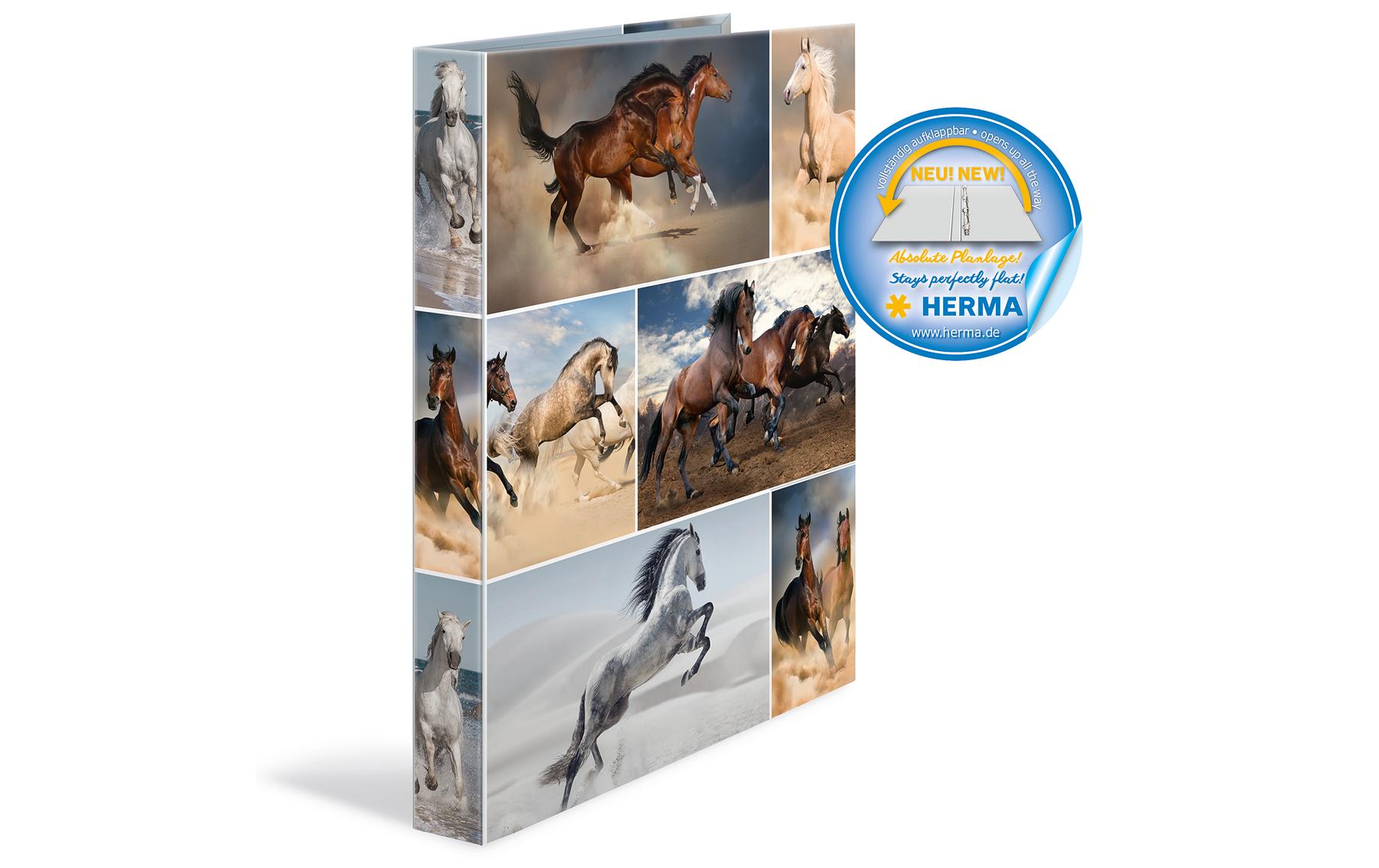 HERMA Pferde 4-Ring 3.5 cm