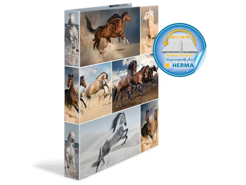HERMA Pferde 4-Ring 3.5 cm