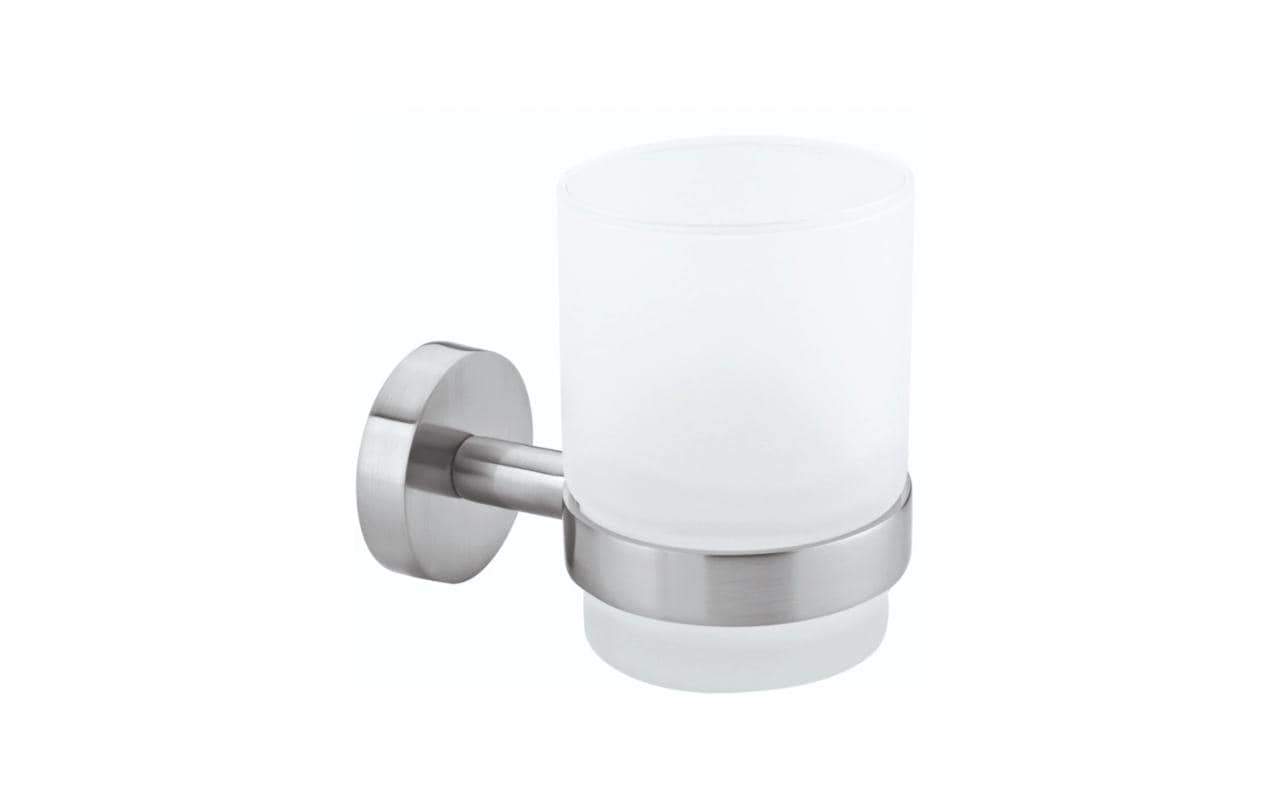 tesa Moon Zahnputzbecher Weiss/Silber tesa Moon Zahnputzbecher Weiss/Silber