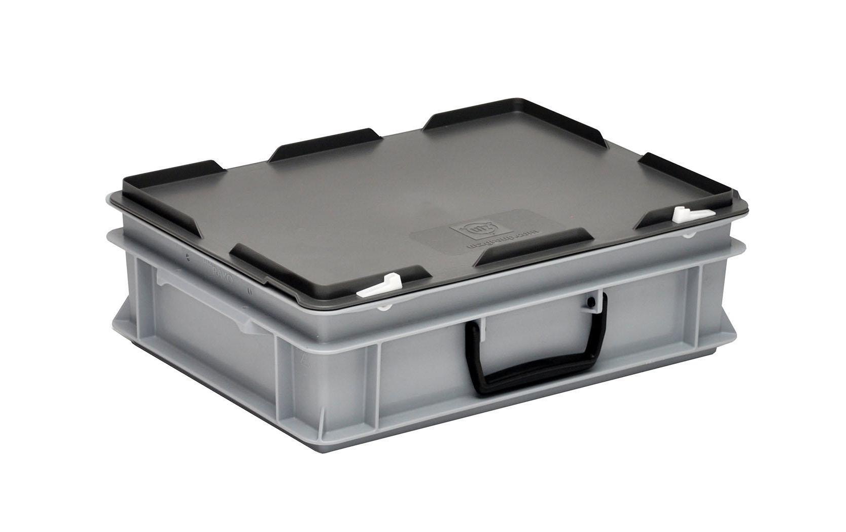 Utz Stapelbehälter RAKO Koffer 400x300x132 Grau Utz Stapelbehälter RAKO Koffer 400x300x132 Grau