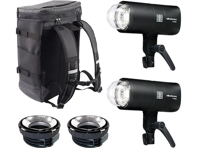 Elinchrom Blitzgerät THREE Off Camera Flash Dual Kit Elinchrom Blitzgerät THREE Off Camera Flash Dual Kit