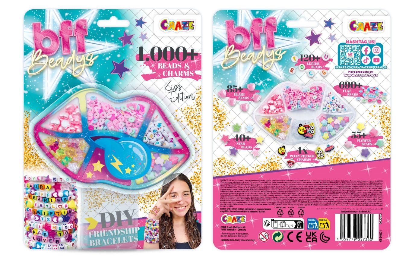 Craze BFF Beadys Blister assortiert