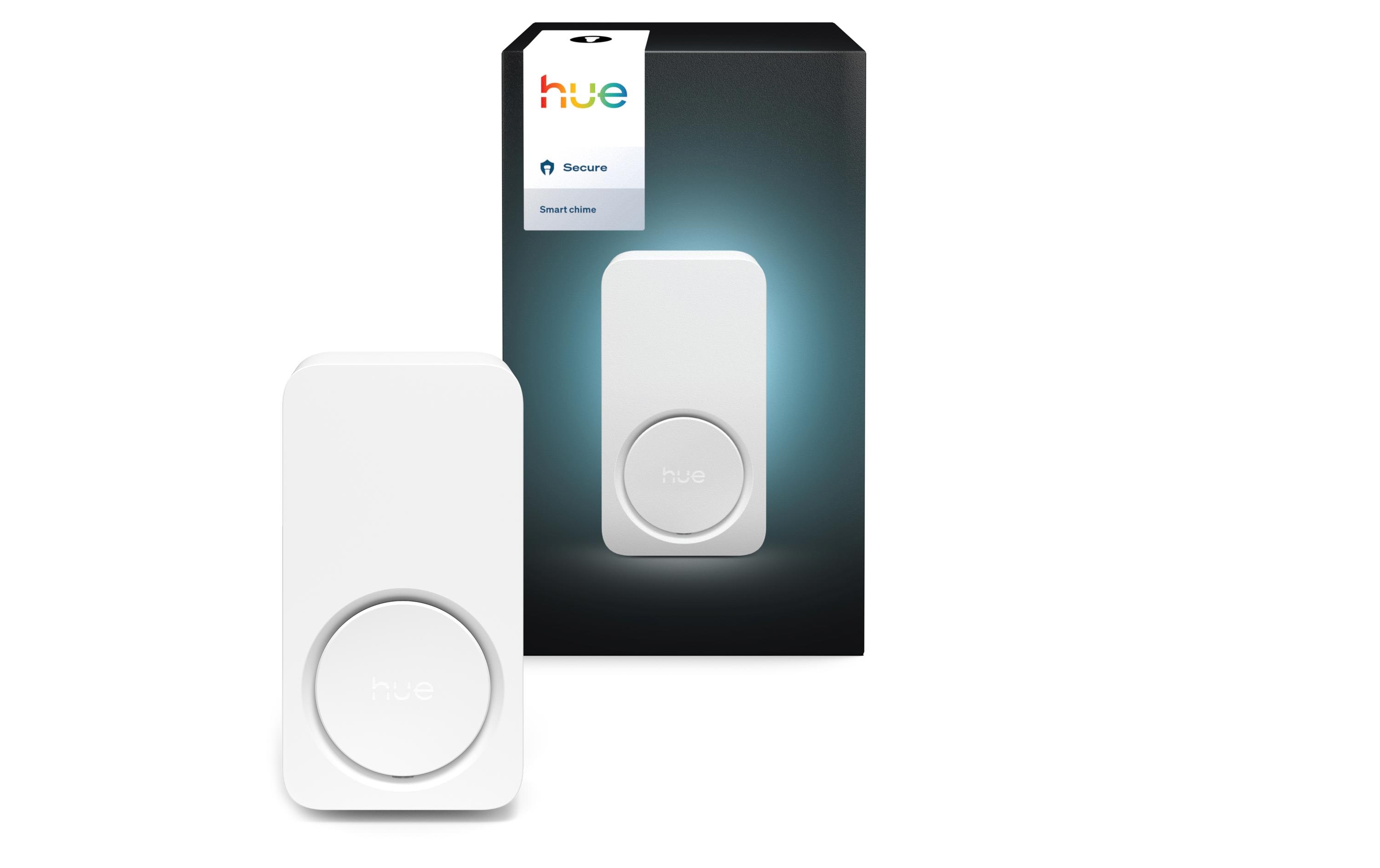 Philips Hue Secure Indoor Gong 87 dB, 0 m, Weiss