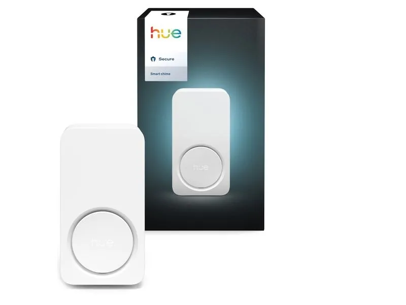 Philips Hue Secure Indoor Gong 87 dB, 0 m, Weiss