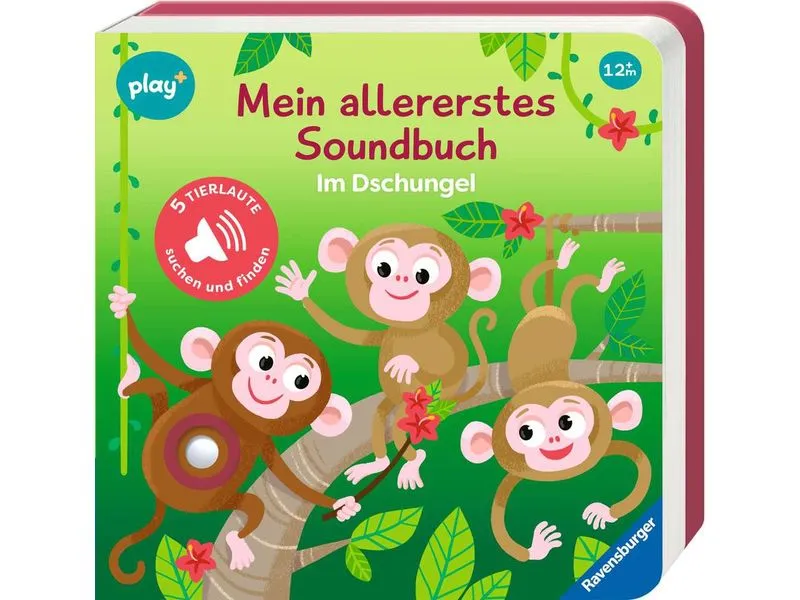 play+ Mein allererstes Soundbuch: Im Dschungel play+ Mein allererstes Soundbuch: Im Dschungel