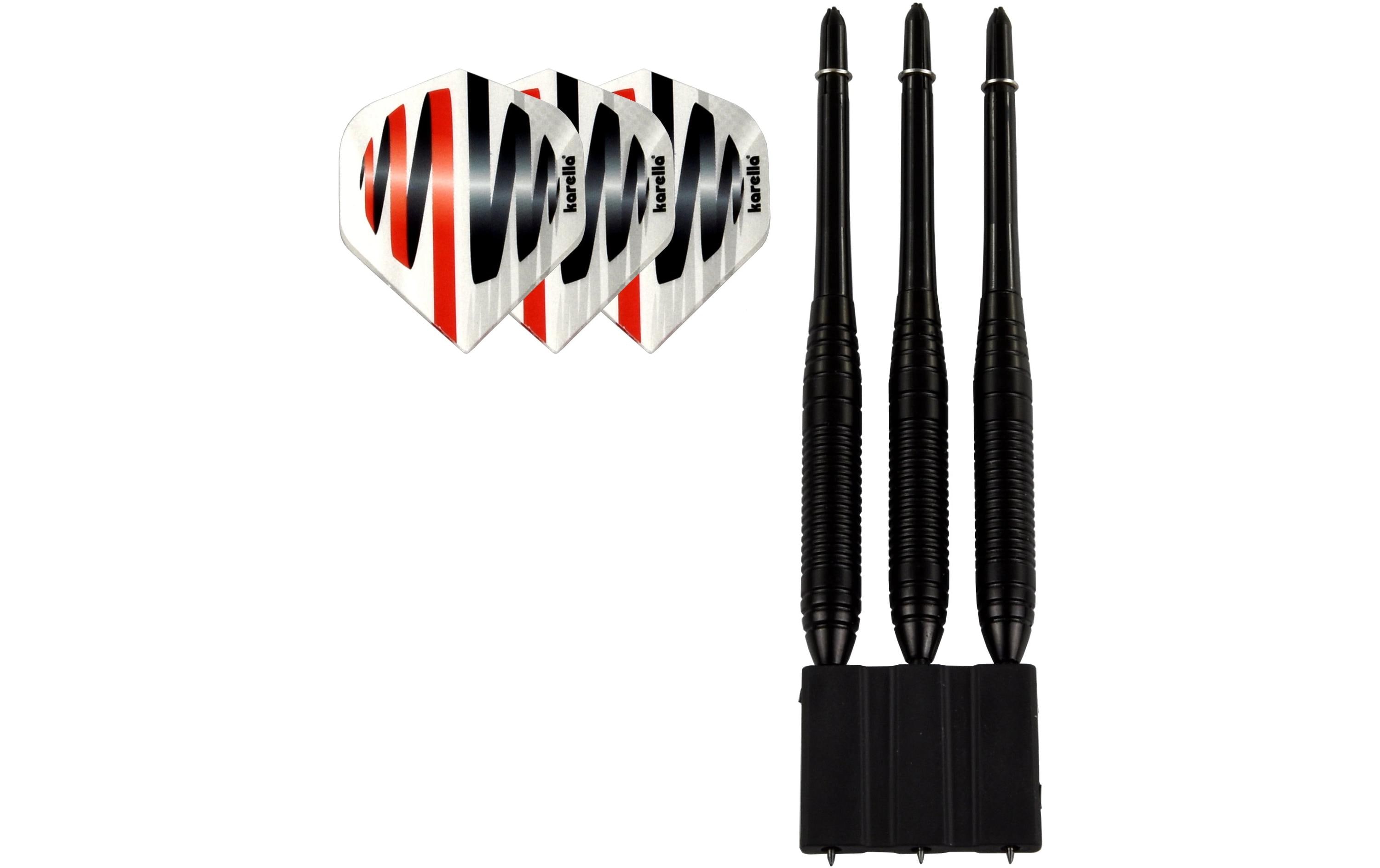 Karella Dartpfeile Steeldart Blackstar 21g, 3 Stück Karella Dartpfeile Steeldart Blackstar 21g, 3 Stück