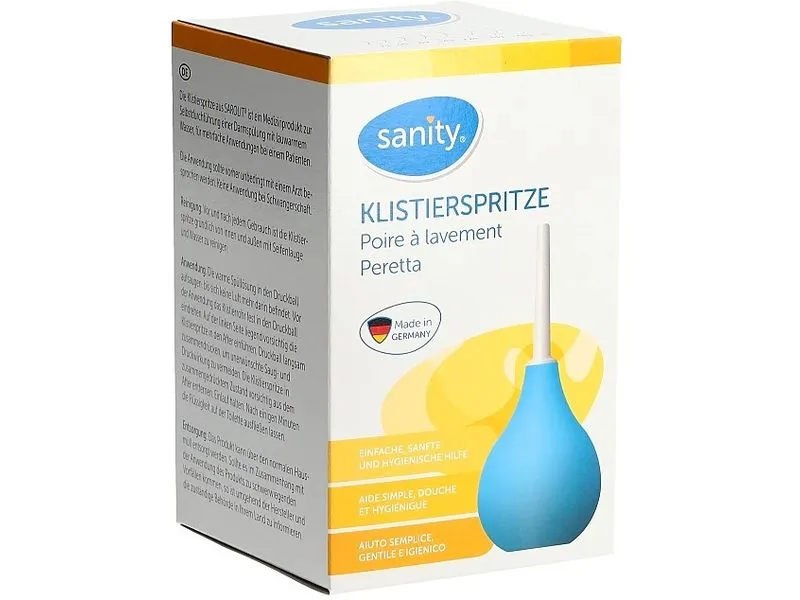Sanity Klistierspritze Birnspritze Gr. 11 zweiteilig 347 ml