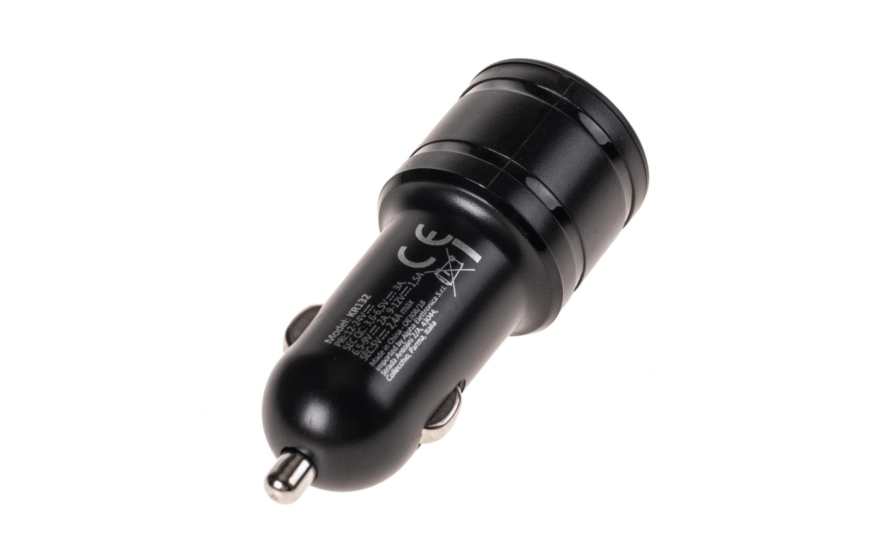 Alpha Elettronica Autoladegerät KR132 18 W USB A + USB A QC Alpha Elettronica Autoladegerät KR132 18 W USB A + USB A QC