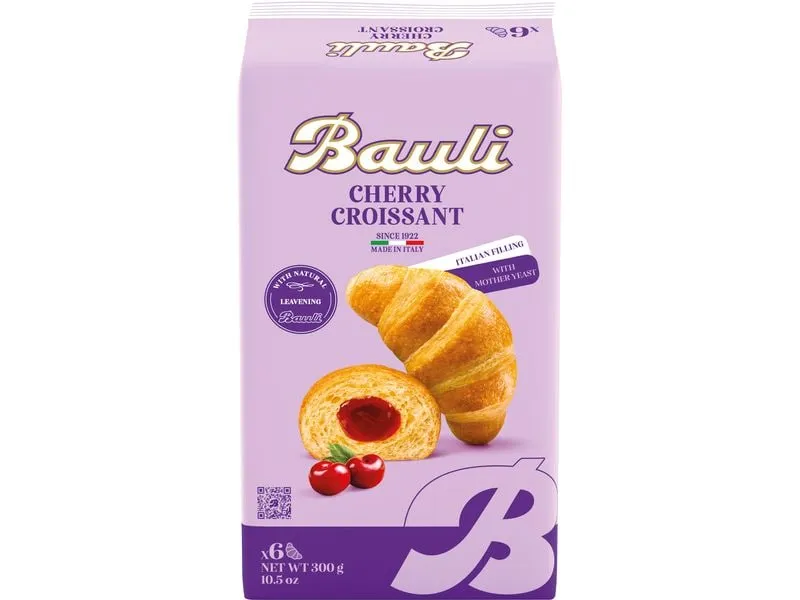 Bauli Croissant – Kirsche 6 Stück, 300 g