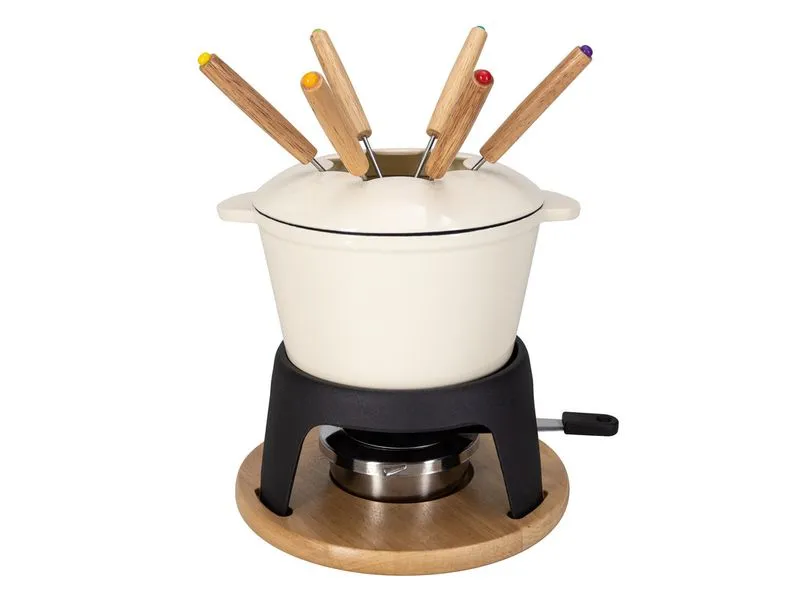 Nouvel Fleischfondue-Set Alpina, Guss, 10-teilig Nouvel Fleischfondue-Set Alpina, Guss, 10-teilig