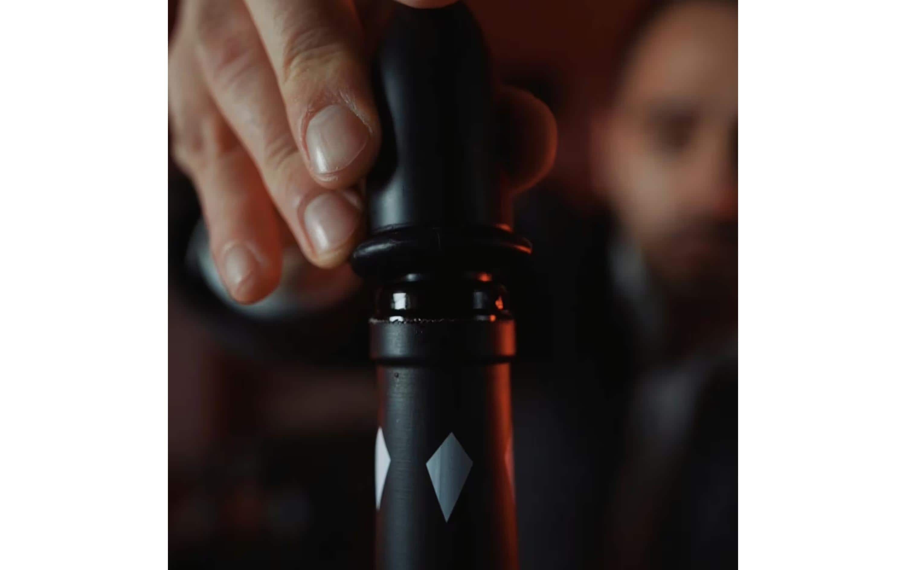 Fackelmann Weinausgiesser Specter 1 Stück, Schwarz