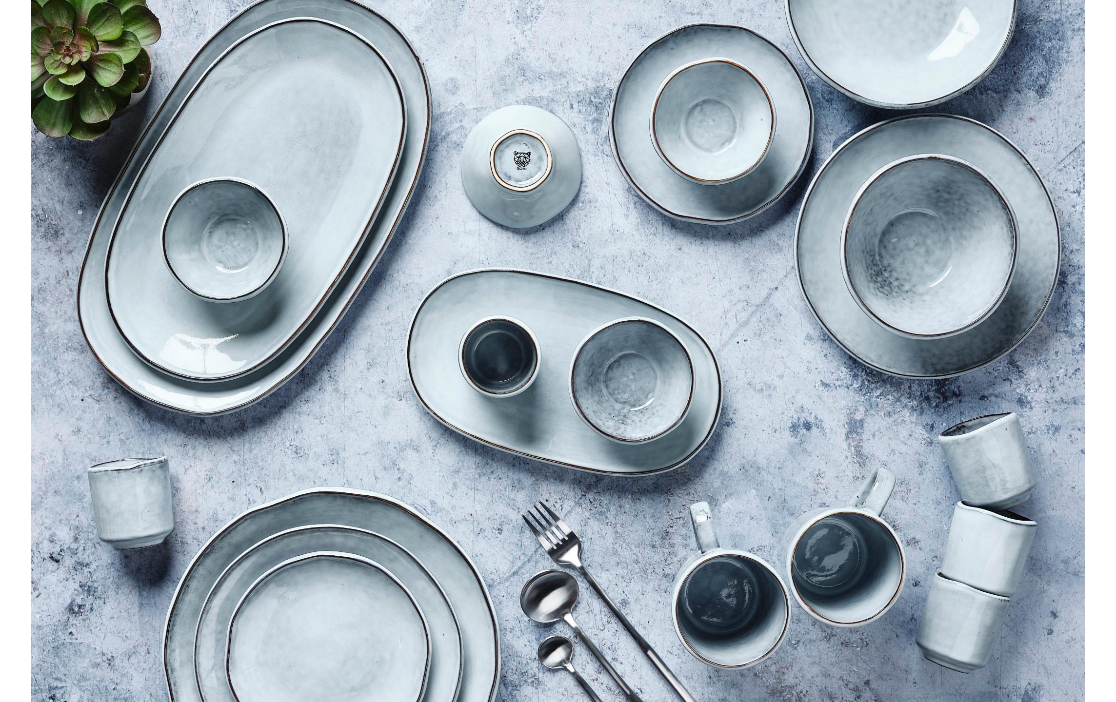 Björn Frühstücks- & Dessertteller Cloud Sturmgrau, Ø 21.5 cm