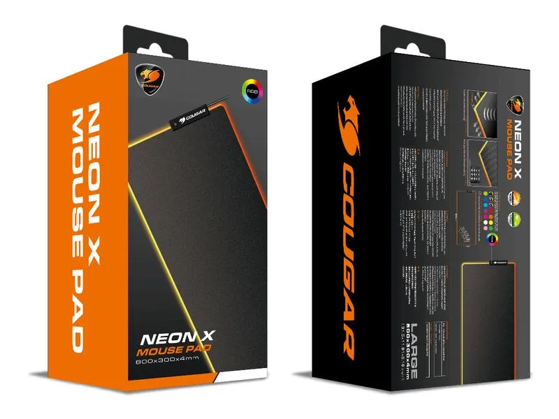 Cougar NEON X RGB 800 x 300 mm Cougar NEON X RGB 800 x 300 mm