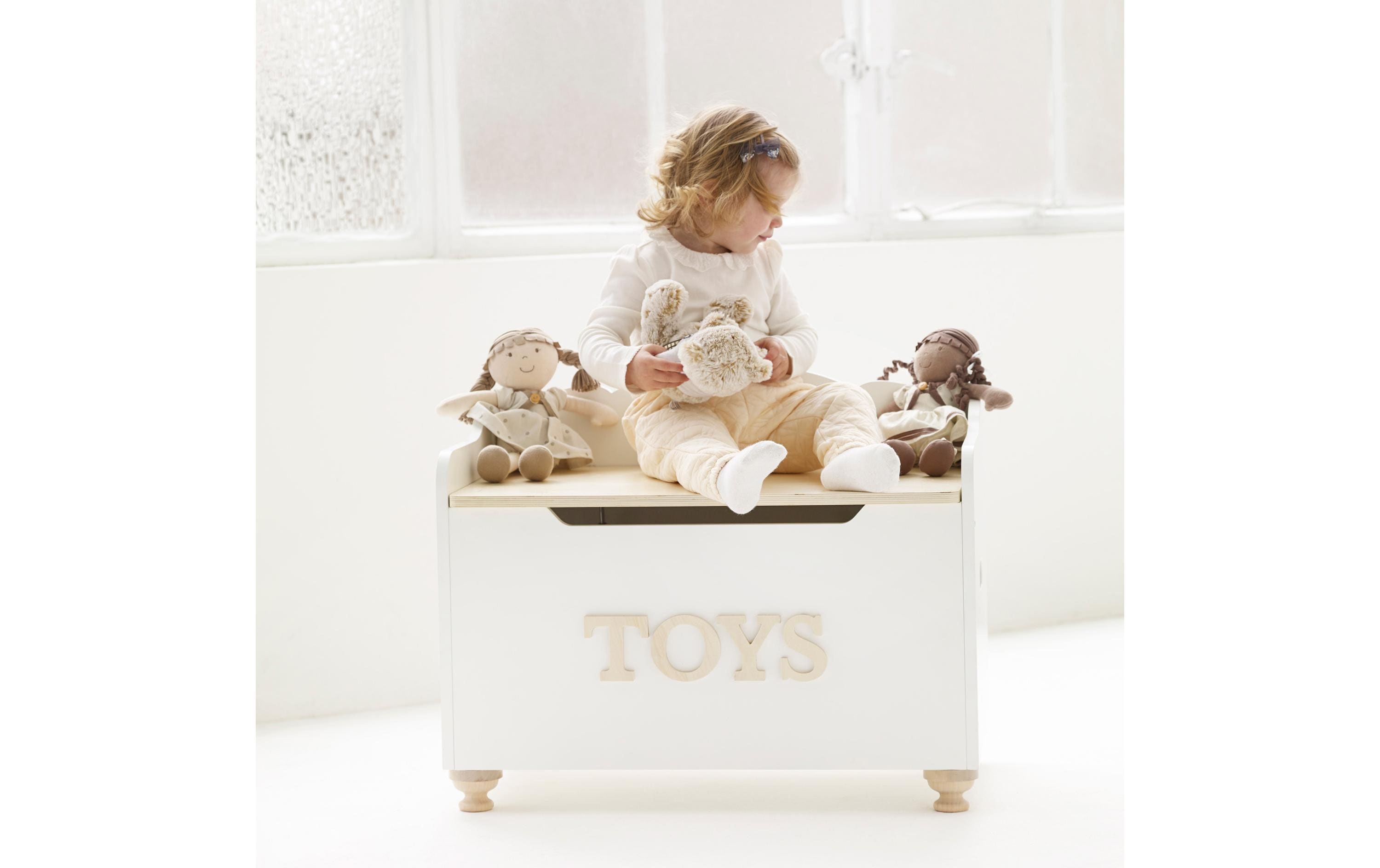 LE TOY VAN Spielzeugbox Weiss