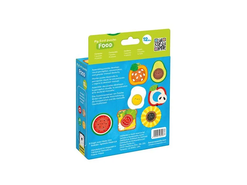 Banana Panda Puzzle Mein erstes Puzzle Essen Banana Panda Puzzle Mein erstes Puzzle Essen