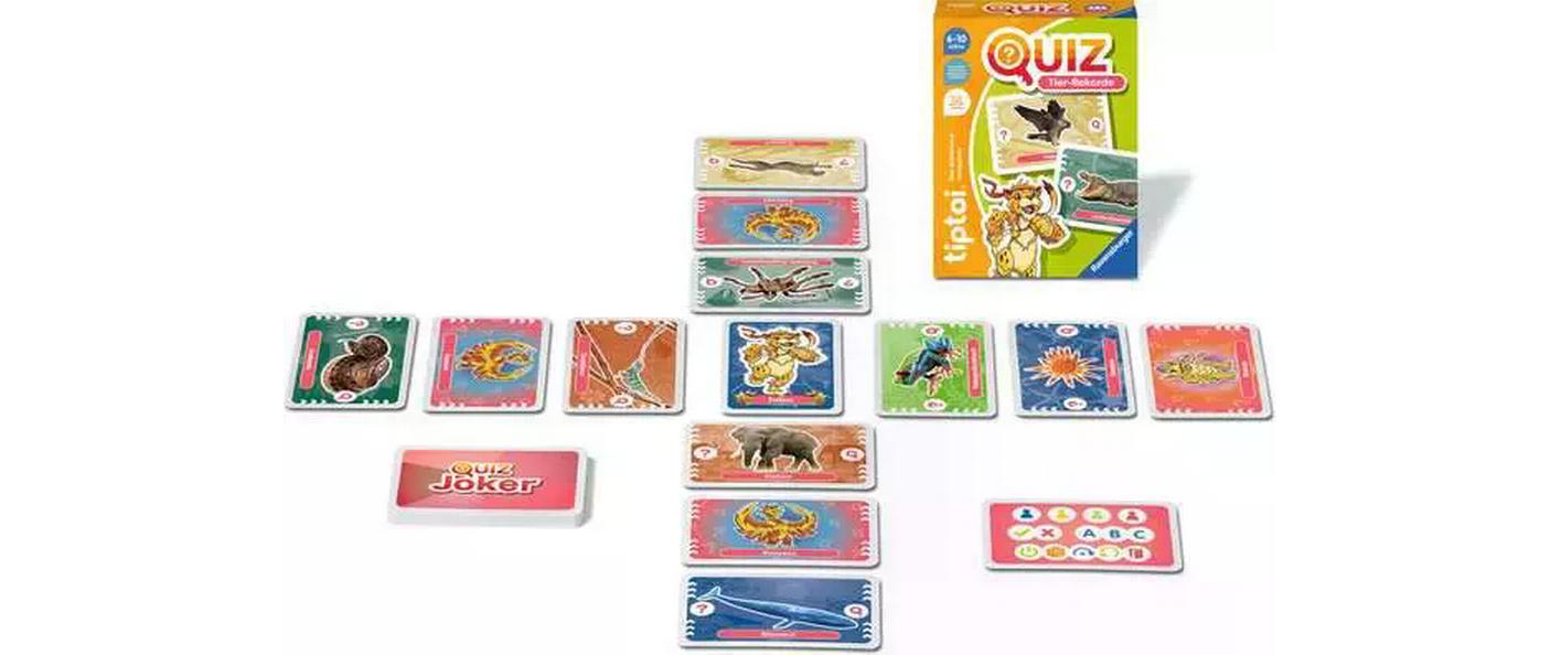 tiptoi Spiel Quiz Tier-Rekorde