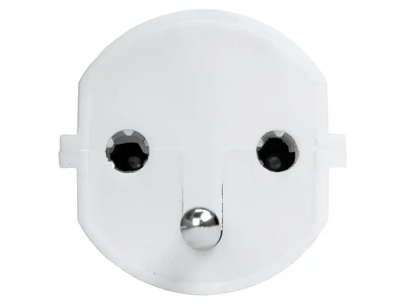 STEFFEN Fixadapter Deutschland CEE7/7 auf Schweiz T12 3-polig, Weiss STEFFEN Fixadapter Deutschland CEE7/7 auf Schweiz T12 3-polig, Weiss