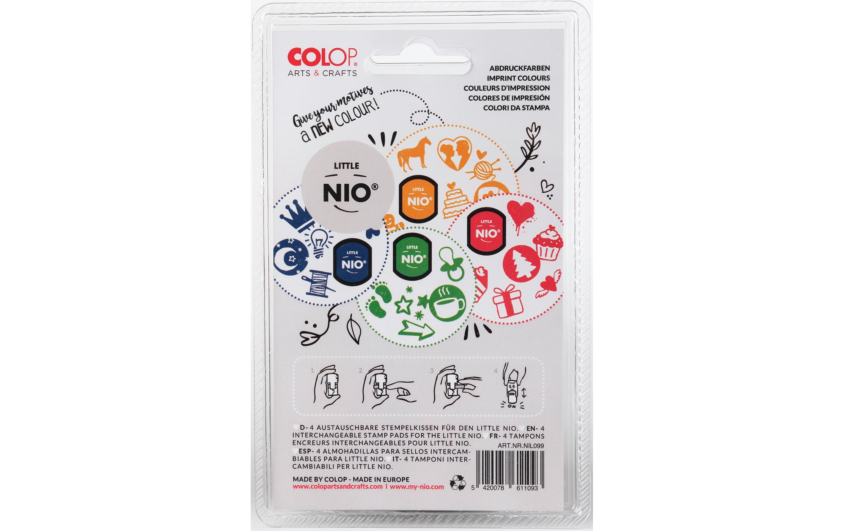 Colop Nio Stempelkissen Little Nio Classic 4 Stück