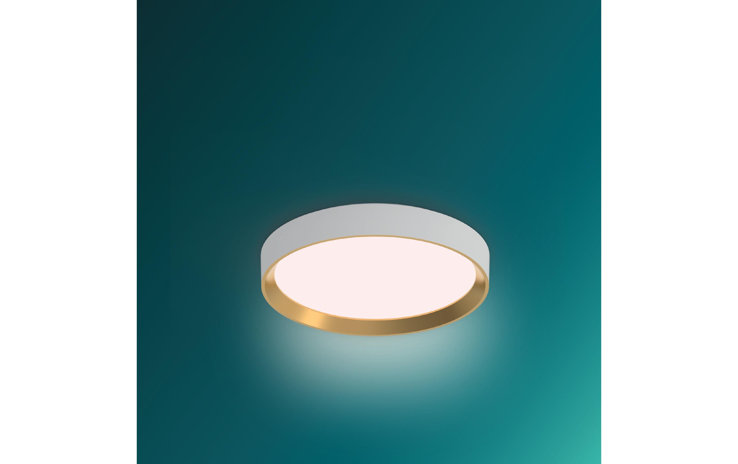 Philips Deckenleuchte Hanno SceneSwitch 2700K, 2700 Lm, Weiss-Gold