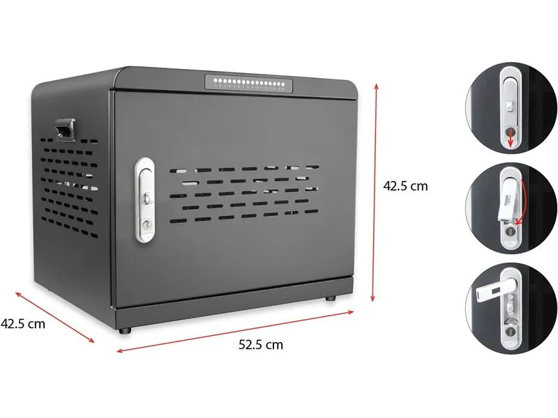 LMP Lade-Kabinett SmartCabinet 16-1000, 16 Port 1000 W LMP Lade-Kabinett SmartCabinet 16-1000, 16 Port 1000 W
